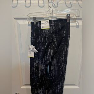 Old Navy Active Balance Leggings Go Dry Women's Leggings Black XS NWT
